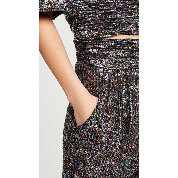IORANE Confetti Sequin Trousers Multicolor - Picture 4 of 13